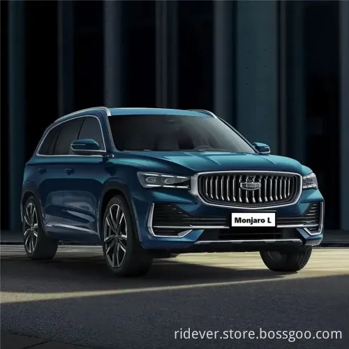 Xingyue L مركبة 2021 New Energy Geely Monjaro 2.0T SUV Passenger Hyrid/البنزين بالبنزين سيارة كهربائية مستعملة